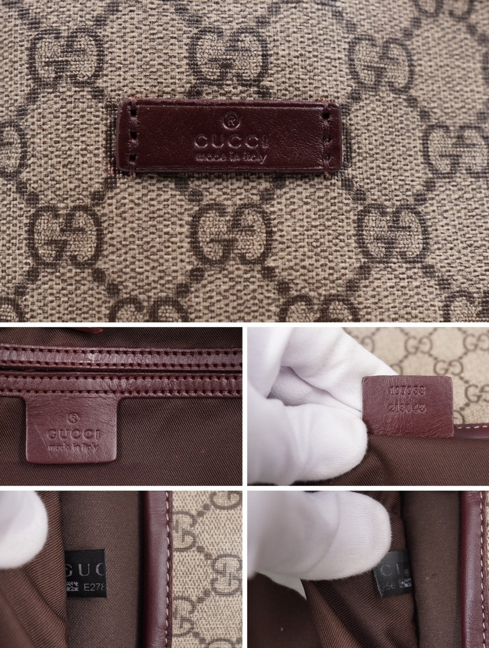 BY45 💗 GUCCI GG Plus Monogram Joy Tote - Picture 8 of 13